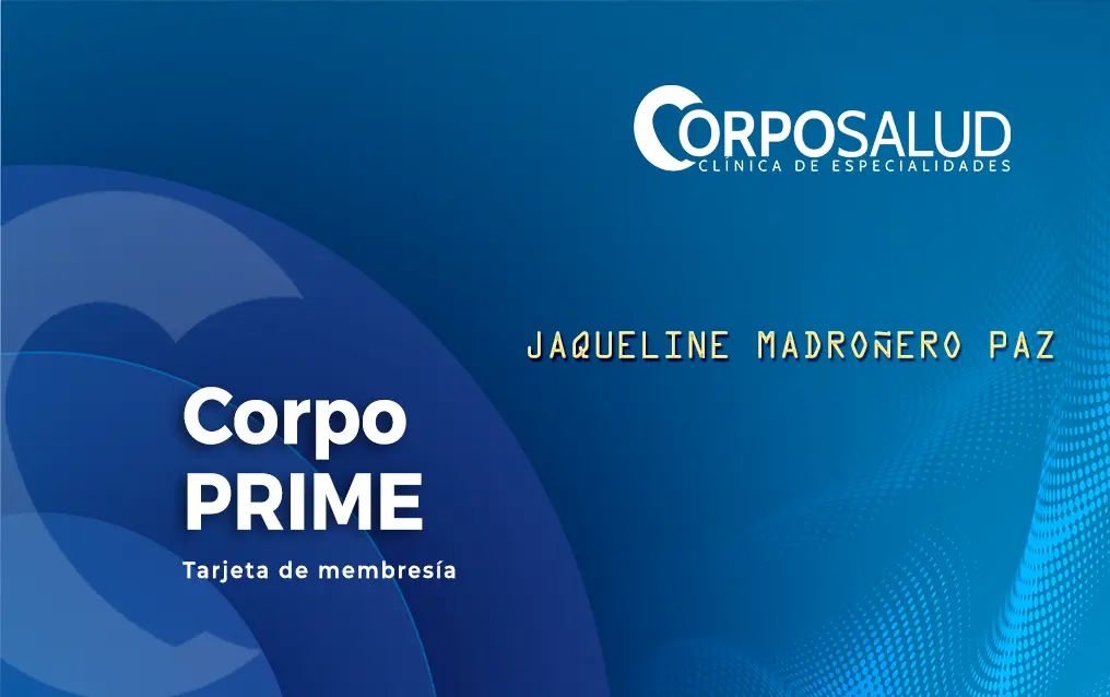 Tarjeta CorpoPrime